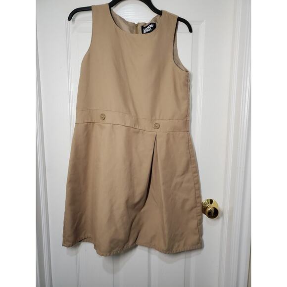 Lands' End Other - Lands' End School Uniform Little Girls Jumper Top of Knee Dress- Khaki Size 10